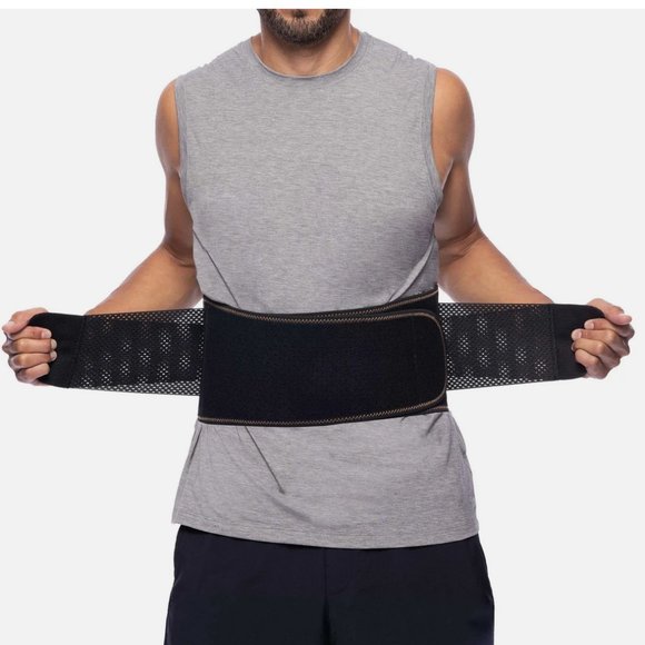 NEW Copper Fit Elite Air Back Brace Support Breathable, 30-50 Inches Waist - Picture 3 of 16
